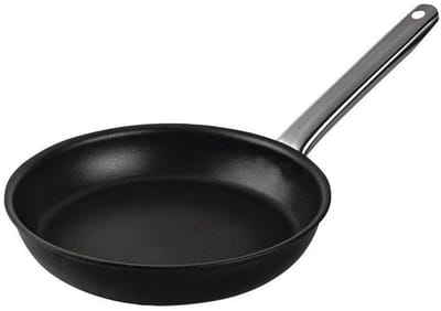 Koekenpan - Koekenpan met antiaanbaklaag - Dagelijks koken - Duurzame constructie - 20 cm - Zwart