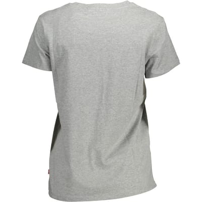 Levi's The Perfect Tee Grey Maat: XS | Tops Outlet | Dames | Grijs