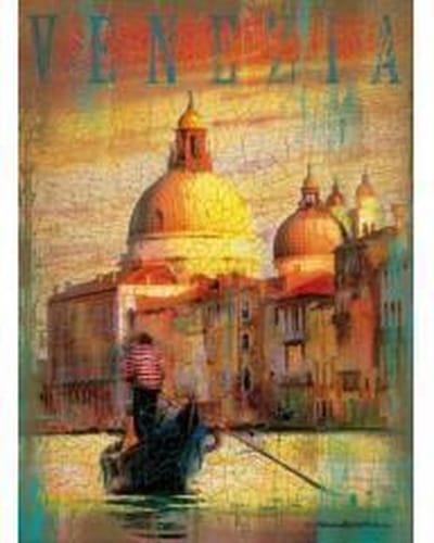 Clementoni 37037 Puzzel Venezia met Houteffect 500 stukjes