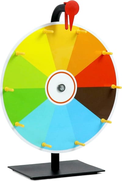 Rad van Fortuin - Draairad - Spel - Draaiwiel - Bingo - Gezelschapspel