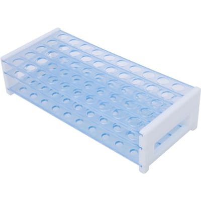 Porte-tubes 3 couches 50 trous Râtelier pour tubes à essai amovible Accessoires d'équipement de laboratoire 50 trous gray