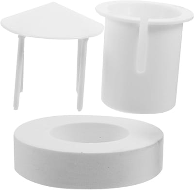 Luchtbevochtiger Spatscherm - Water Stopper Beugel - Water Spatten Voorkomen - Speciaal Ontworpen - 17.50X10.00X10.00CM - Wit