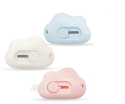 3 stuks Mini Stanleymes - Dozen en pakketjes - Vrolijke kleuren - Keuken - Mesjes - Stanleymesjes