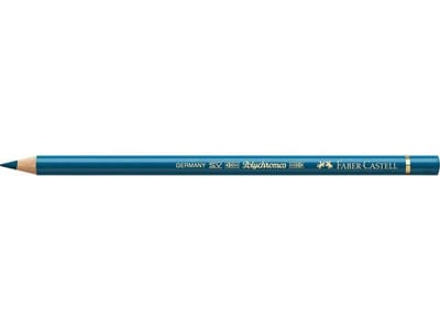 Kleurpotlood Faber Castell Polychromos 155 fluorturquoise doos met 6 stuks