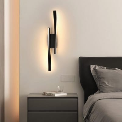 Moderne Led-wandlamp voor Binnen - 16 W, 1800 Lumen, 42 cm, Warmwit Licht - Perfect voor Slaapkamer, Woonkamer en Hal