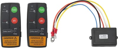 Lier Afstandsbediening Kit met Draadloze Afstand, 75ft Bereik, Hoge Gevoeligheid - Universeel voor Auto, ATV, Truck