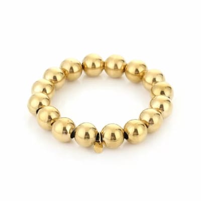 Bijoutheek Armband (Sieraad) Ballen Goud