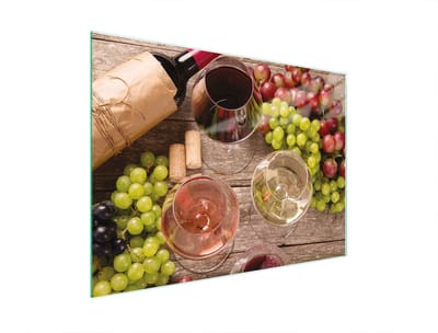 TMK ArtDeko 30x22 - Snijplank - Glas - Met Anti-slip Noppen