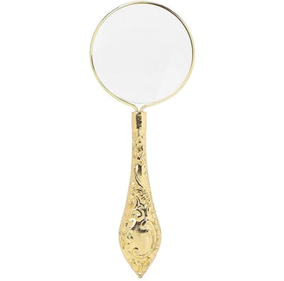 Dailygoods - Handheld Vergrootglas met Metalen Handvat 5x Vergroting