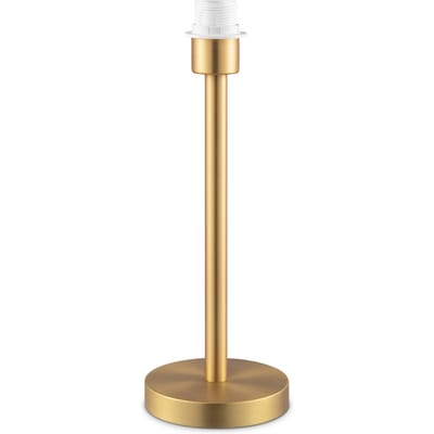 Home Sweet Home - Klassieke tafellamp voet Stick voor lampenkap - Messing - 14/14/39cm - gemaakt van Metaal - geschikt voor E27 LED lichtbron -