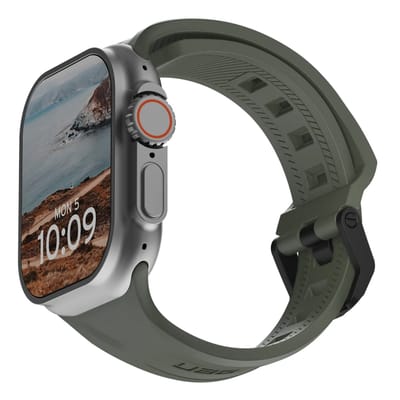 UAG Scout Strap voor de Apple Watch | 44/45/46/49 mm - Foliage Green