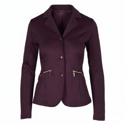 Mondoni Chantal Wedstrijdjas - Maat: 44 - Bordeaux - Polyester