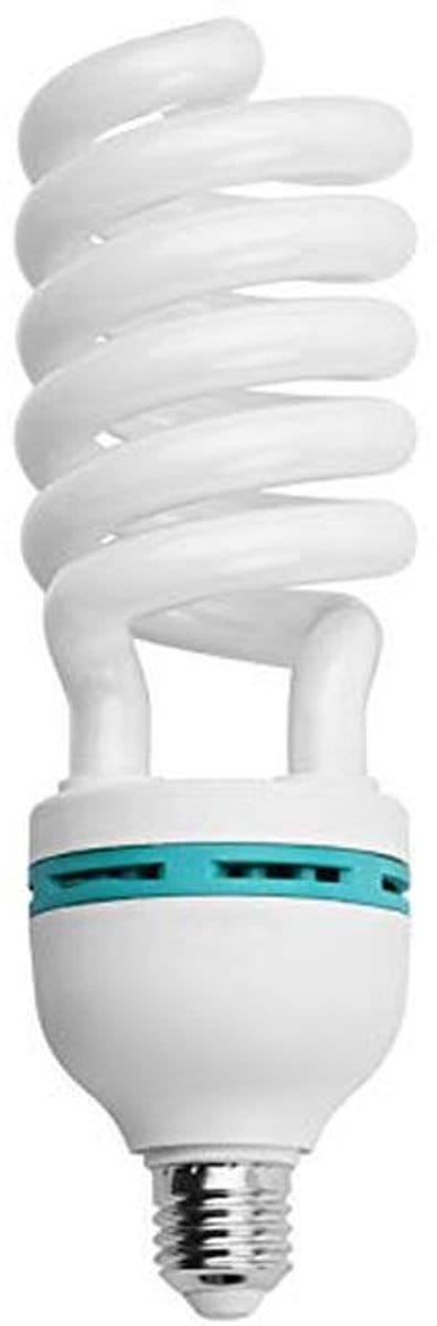 Fotografie Daglichtlamp - Spiraallamp Studio - Studio Verlichting - Energiebesparend 5500K - E27 Fitting - Wit