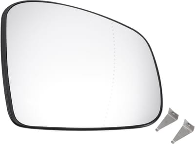 Elzusha - Auto Buitenspiegelglas Rechts - Vervanging - Verwarmd - Wit - Aspherisch - Geschikt voor Renault Twingo - 2014-2020