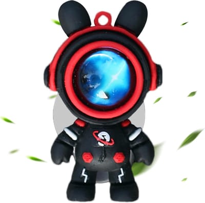 Ventilatieklemmen Luchtverfrisser - Auto Geurclip - Auto Interieur - Grappig Astronaut Design - 7 x 3 cm - Wit