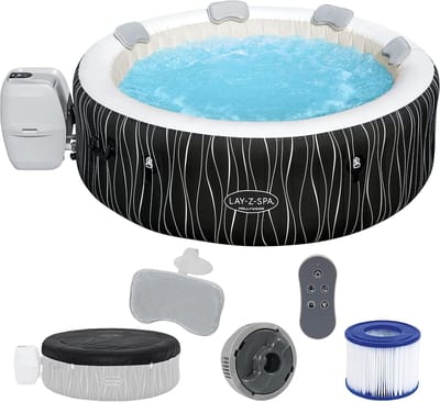 Opblaasbare Spa Jacuzzi – Industrial - 180x180x66 cm - Novihome
