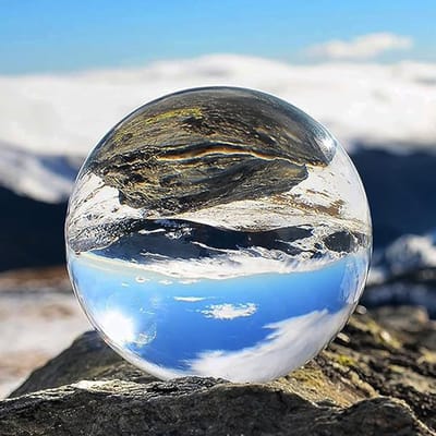 Helder Kristallen Bol van 60mm voor Fotografie, Waarzeggerij en Meditatie in Huis of Kantoor zonder Stand