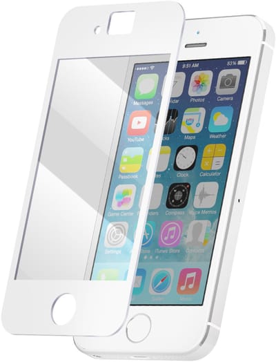 Moshi - iVisor XT Screenprotector iPhone 5S / 5 / SE (2016) / 5C - white
