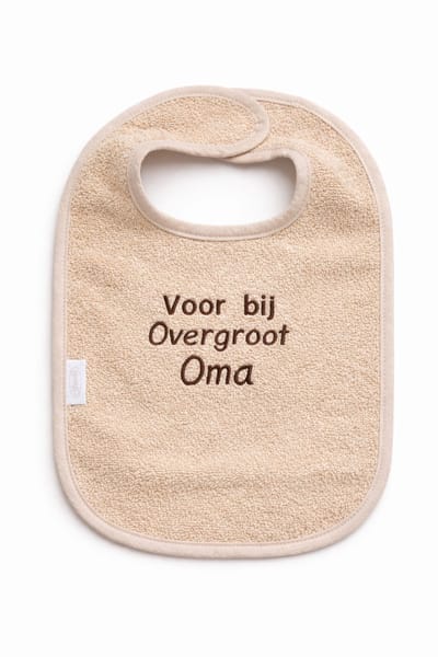 Slab zwangerschapsaankondiging – voor overgroot oma – Baby slab aankondiging zwangerschap – Cadeau voor overgroot oma – slab - 100% katoen - baby aankondiging - originele zwangerschaps reveal