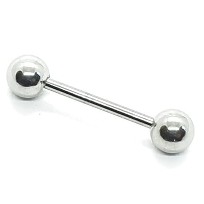 Tong Piercing - Zilver