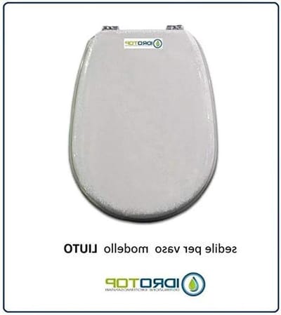 WC-bril hout - Toiletbril zitting - Badkamer renovatie - Polyester coating - Ovaal - Wit