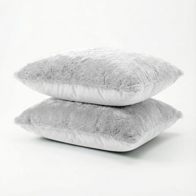 HappyBed Kussenslopen Cream White 60x70 cm - Kussensloop set 2 stuks - 100% Microvezel - Ultieme slaapcomfort