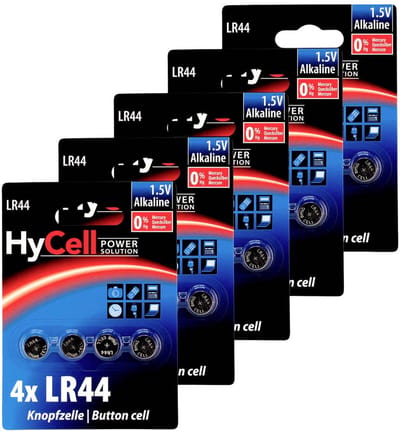 Ansmann LR44 20er Pack LR44 Knoopcelset Alkaline 1.5 V 20 stuk(s)
