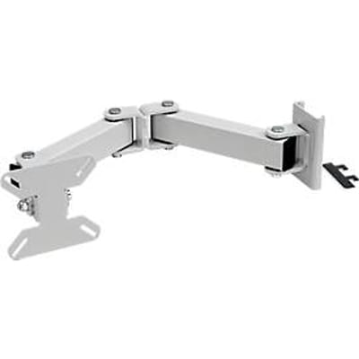 Beeldschermbeugel Treston TDB, voor TED werktafel, voor beeldschermen met VESA 75/100, verstelbaar, tot 7 kg, ESD, lichtgrijs