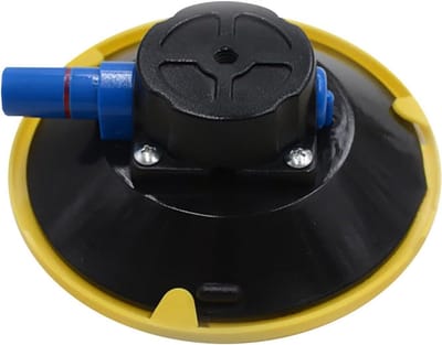 Vacuüm Zuignap - Handpomp Lifter - Gladde Oppervlakken Bevestigen - Krachtige Handpomp - 45 Inch - Zwart