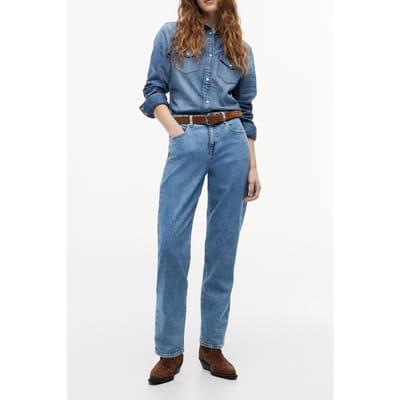 Tommy Hilfiger Kira Slim Straight Denim Medium Größe: W27L32 | Straight Jeans Outlet | Damen | Blau