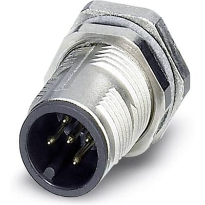Phoenix Contact 1551833 Sensor/actuator inbouwconnector M12 Aantal polen (sensoren): 5 Stekker, inbouw 20 stuk(s) Package