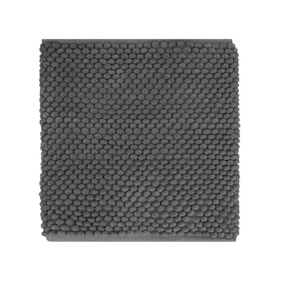 Dutch House Bidetmat Caorle - Bidetmat 60x60cm - Antraciet - Antislip - Badmatten - Anti Slip Douchemat - Badkamer Mat - Snel Absorberend - Snel Drogende Badmat - Bidetmat - WC mat - Toiletmat voor hangend toilet