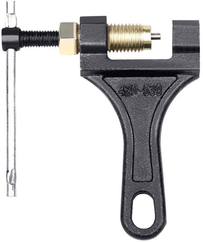 Dailygoods- Kettingbreker Professioneel Gereedschap - Kettingverwijderaar - Gelegeerd Staal - Duurzaam - Geschikt voor Motorfietsen - Diameter Uitwerppen 3,8 mm