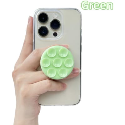 Ronde Siliconen Zuignap Voor Mobiele Telefoon Samsung Voor iPhone Plakkerige Vingergrip Standaard Sticker Zuignap Telefoonhouder GripTok