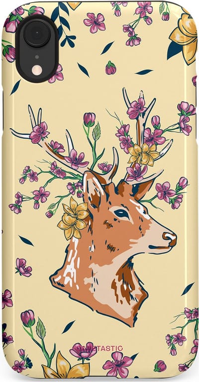 Casetastic Hoesje Geschikt voor Apple iPhone Xr - Stijlvolle Beschermende Duo-layer Case - Woudwonder