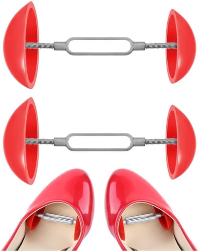 QTTVBTNA Schoenspanners - Verstelbare - 1 Paar Geschikt voor Sportschoenen Leren Schoenen en Hakken - Comfortverbetering en Pasvorm Aanpassing - Duurzaam Herbruikbaar en Eenvoudig te Gebruiken