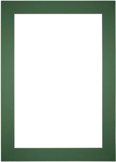 Passe-Partout Fotomaat 20x30 cm - Lijstmaat 36x49 cm - Groen Bos - Museumkarton - Fotolijst niet inbegrepen