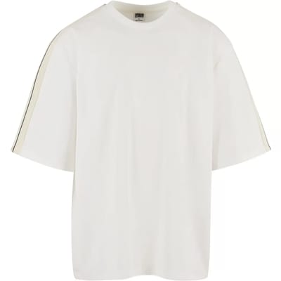 Urban Classics - Tennis Core Heren T-shirt - S - Gebroken wit