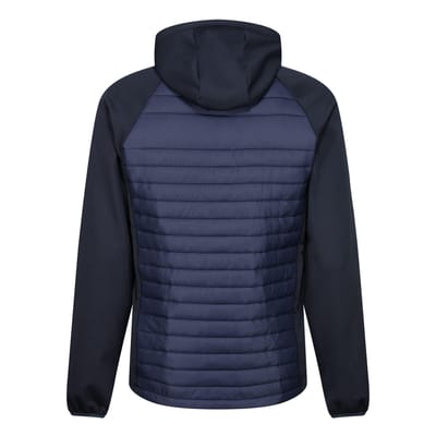 Regatta Heren Navigate Quilted Hybride Jas (Marine / Frans Blauw)