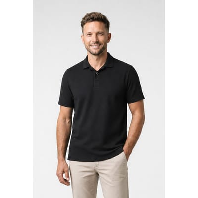 Cars Jeans Yelli Polo Black Größe: L | Poloshirts Outlet | Herren | Schwarz