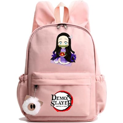 Anime Demon Slayer Rugzak Tienermeisje Jongen Rugzak Schooltas Terug naar school Boekentas Mannen Vrouwen Vrijetijdsreistas Dagelijkse tas