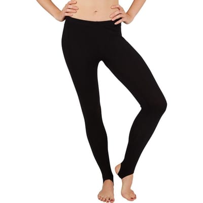 dressforfun - Legging voor dames zwart M - verkleedkleding kostuum halloween verkleden feestkleding carnavalskleding carnaval feestkledij partykleding - 301311