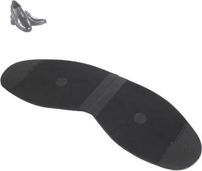 Rubberen Schoen Zolen - Reparatieonderdelen Schoenen - Schoenen Repareren - Antislip Ontwerp - 10.7 cm - Zwart