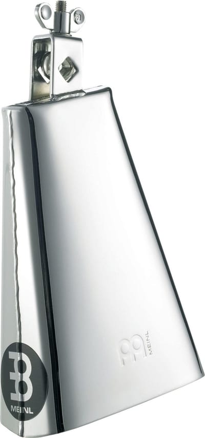 Meinl Cowbell STB80B-CH, 8", Big Mouth, Chrome Steel - Cowbell
