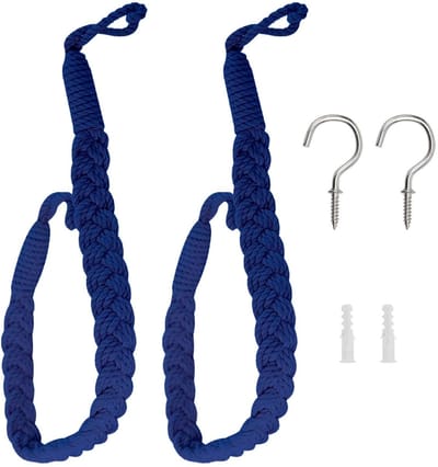 2 stuks gordijnhouders van katoenen touw, decoratieve gordijngordijnaccessoires, eenvoudige gordijnen, gordijngordijnhouders