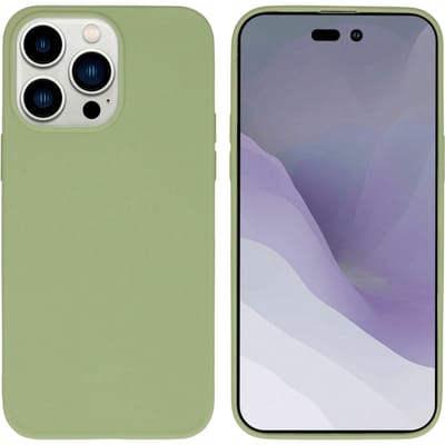 Kees iPhone 14 Pro Max Telefoonhoesje Olijfgroen