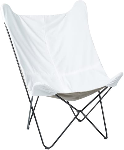 NYBRO - Fauteuil - Wit - Fluweel