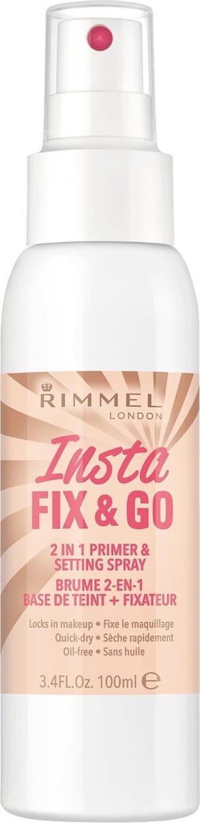 Lasting Finish Fix & Go Setting Spray 100 ml – Setting Spray, Long-Lasting, For Oily Skin, Cucumber, Oil-Free, Suitable For Daily Makeup Routine