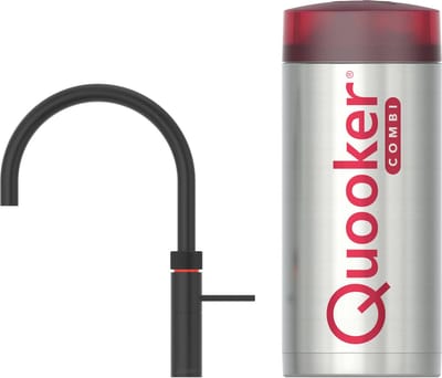 Quooker Fusion Round Zwart - COMBI+ 2.2