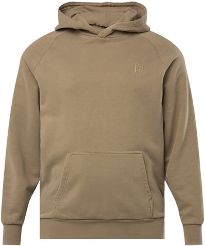 JAY-PI - Heren - Hoodie fitness sweatstof capuchon lange raglanmouwen - Bruin tint - Maat 3XL
